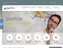 Tablet Screenshot of magellan-net.de
